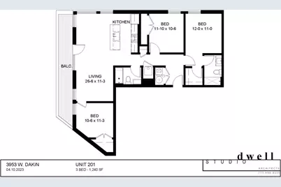 3953 W Dakin Street #201, Chicago, IL 60618 - Photo 14