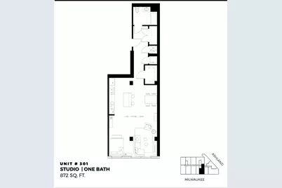 1241 N Milwaukee Avenue #409, Chicago, IL 60622 - Photo 2