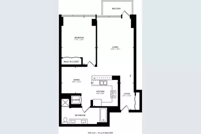 125 S Green Street #805A, Chicago, IL 60607 - Photo 2