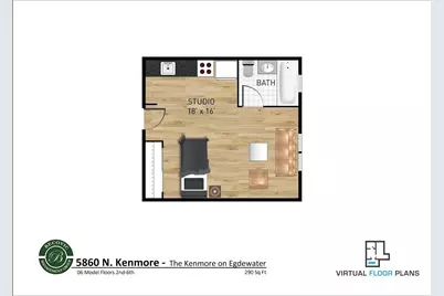 5860 N Kenmore Avenue #206, Chicago, IL 60660 - Photo 8