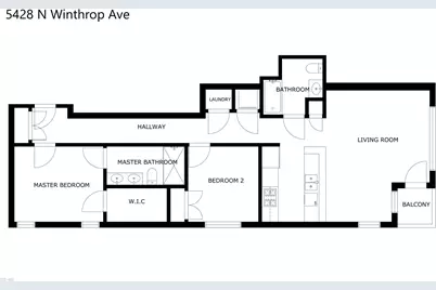 5428 N Winthrop Avenue #202, Chicago, IL 60640 - Photo 2