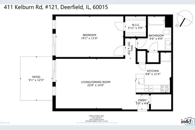411 Kelburn Road #121, Deerfield, IL 60015 - Photo 20