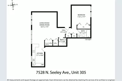 7528 N Seeley Avenue #305, Chicago, IL 60645 - Photo 12