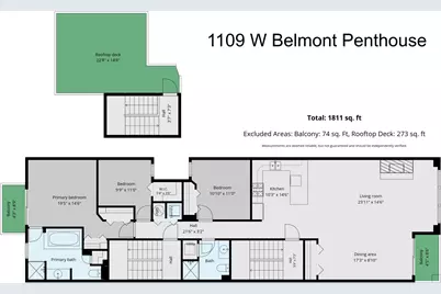 1109 W Belmont Avenue #4, Chicago, IL 60657 - Photo 2