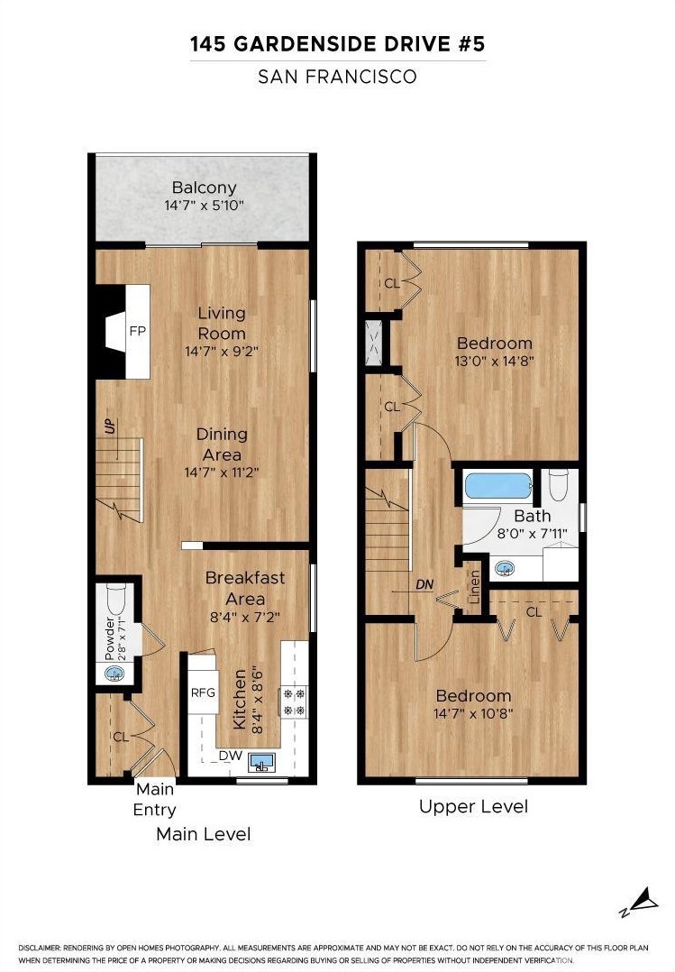 145 Gardenside Dr, San Francisco CA  94131-3311 exterior