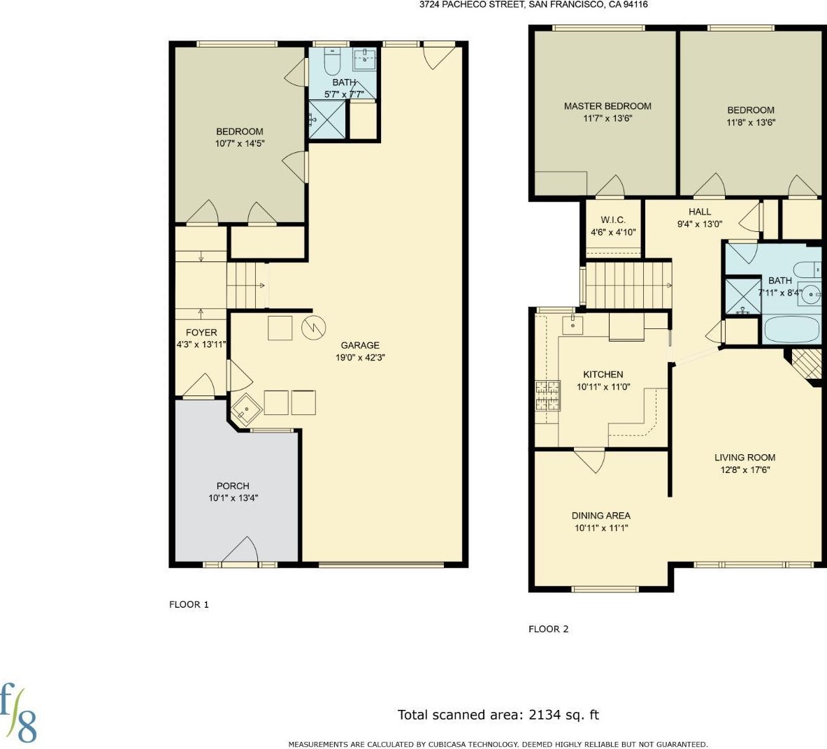 3724 Pacheco St, San Francisco, CA 94116-1027