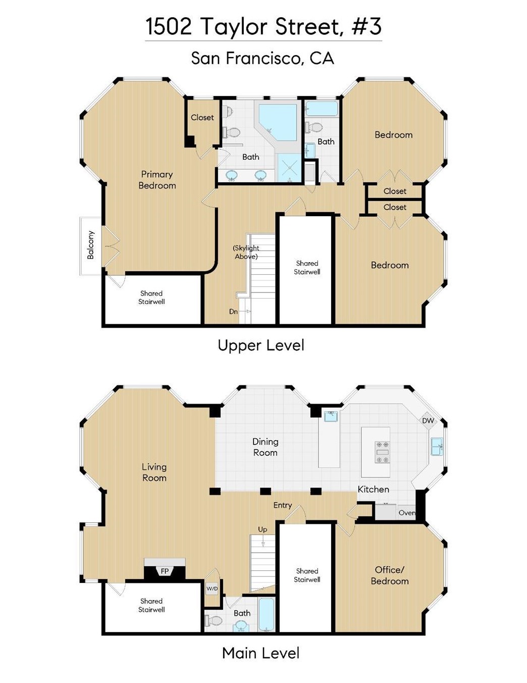 1502 Taylor St, San Francisco CA  94133-4217 exterior