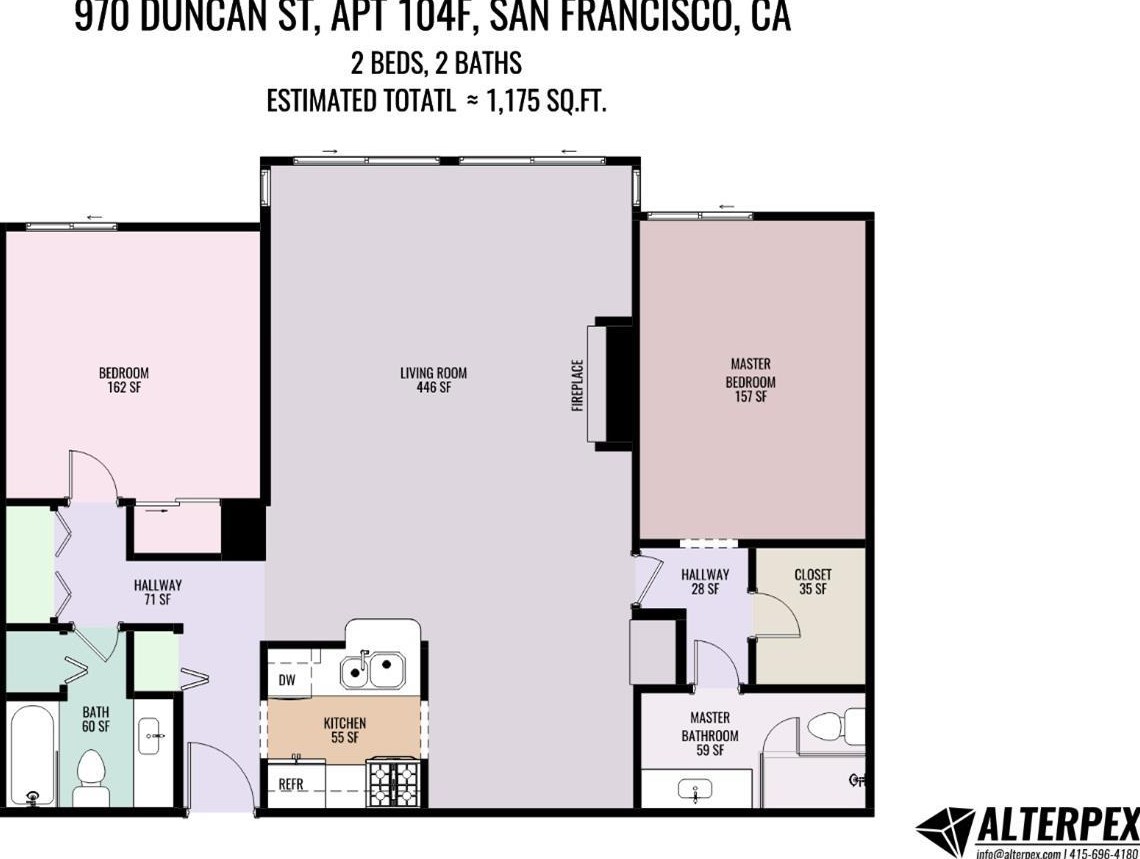970 Duncan St, San Francisco CA  94131-1870 exterior