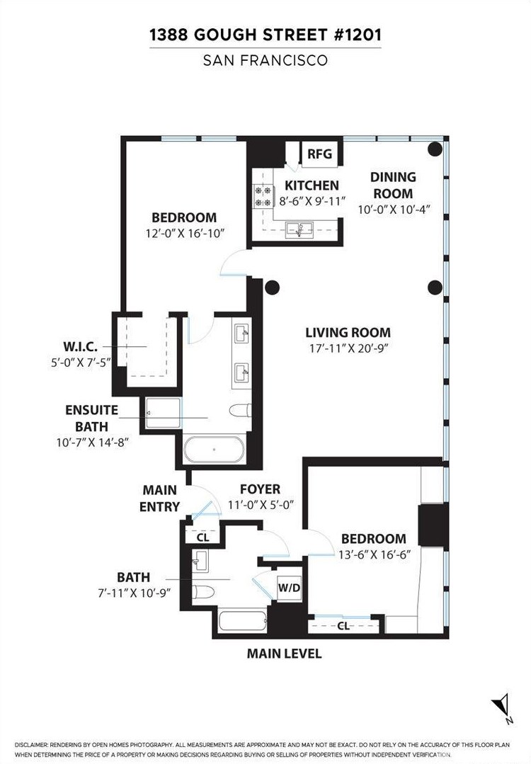 1388 Gough St, San Francisco CA  94109-6551 exterior