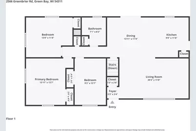 2566 Greenbrier Road, Green Bay, WI 54311 - Photo 18