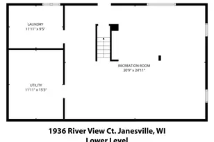 1936 River View Dr, Janesville, WI 53546 - Photo 30