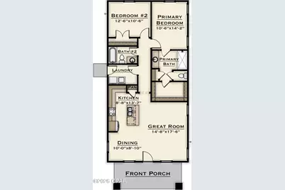 2301 Larkspur Street #LOT 576 - THATCH PLAN, Panama City, FL 32405 - Photo 2
