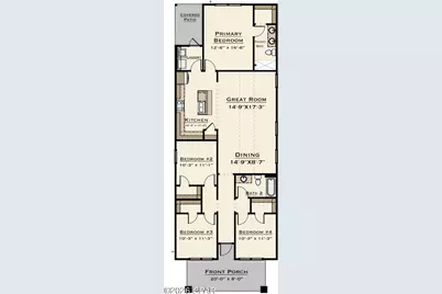 1085 Blazing Star Street #LOT 496 - WAVERLY PLAN, Panama City, FL 32405 - Photo 4