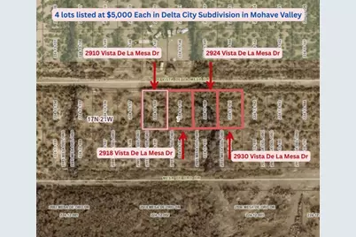 4 Lots On Vista De La Mesa Drive, Mohave Valley, AZ 86440 - Photo 1
