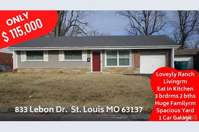 833 Lebon Drive, Saint Louis, MO 63137 - Photo 1