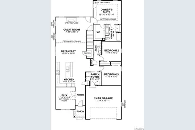 1 The Hamilton II 2 Car At The Reserve At Wildwood, Wildwood, MO 63040 - Photo 2