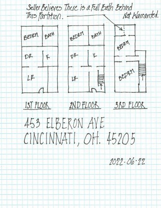 453 Elberon Ave, Cincinnati OH  45205-2299 exterior