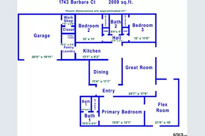 1743 Barbara Ct, Hideaway, TX 75771 - Photo 46