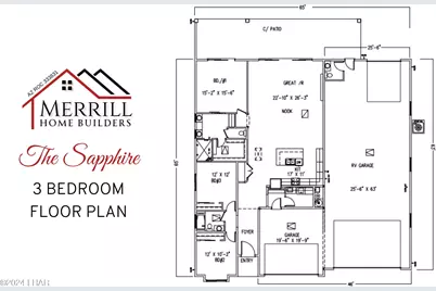 3 Bedroom Sapphire On-Your-Lot Plan, Lake Havasu City, AZ 86404 - Photo 2