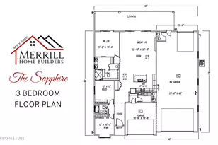 3 Bedroom Sapphire On-Your-Lot Plan, Lake Havasu City, AZ 86404 - Photo 2