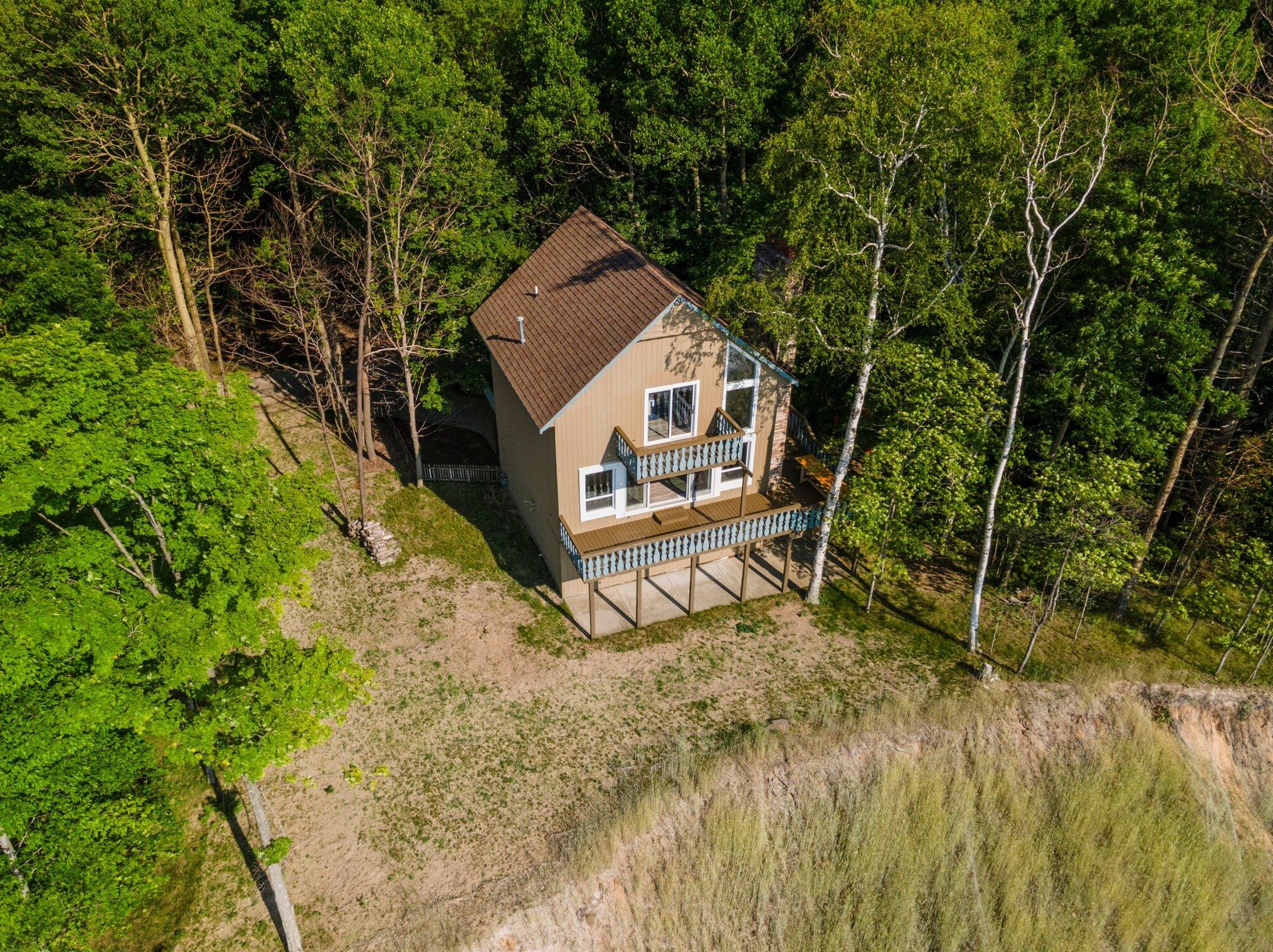 5018 Fox Farm Rd, Stronach MI 49660-9538 exterior