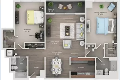 555 Brush Street #2912, Detroit, MI 48226 - Photo 2