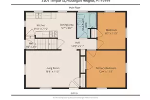 3109 Temple St, Muskegon, MI 49444 - Photo 6