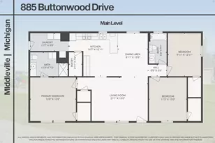 885 Buttonwood Dr, Middleville, MI 49333 - Photo 2