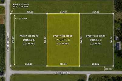 Long Road #V/L Parcel B, Howard City, MI 49329 - Photo 1