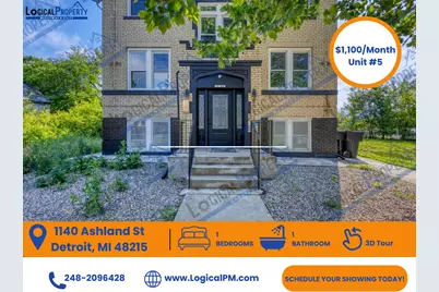 1140 Ashland Street #5, Detroit, MI 48215 - Photo 1