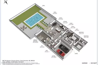 1167 W Avalon Canyon Drive, Casa Grande, AZ 85122 - Photo 2