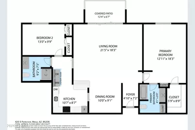 425 S Parkcrest Drive #334, Mesa, AZ 85206 - Photo 22