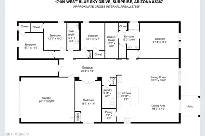 17159 W Blue Sky Drive, Surprise, AZ 85387 - Photo 4