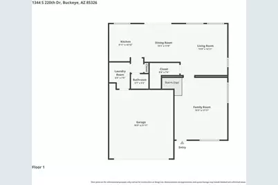 1344 S 220th Drive, Buckeye, AZ 85326 - Photo 1