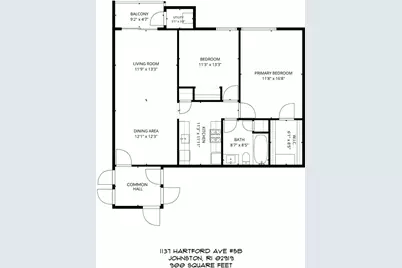 1137 Hartford Avenue #5B, Johnston, RI 02919 - Photo 2