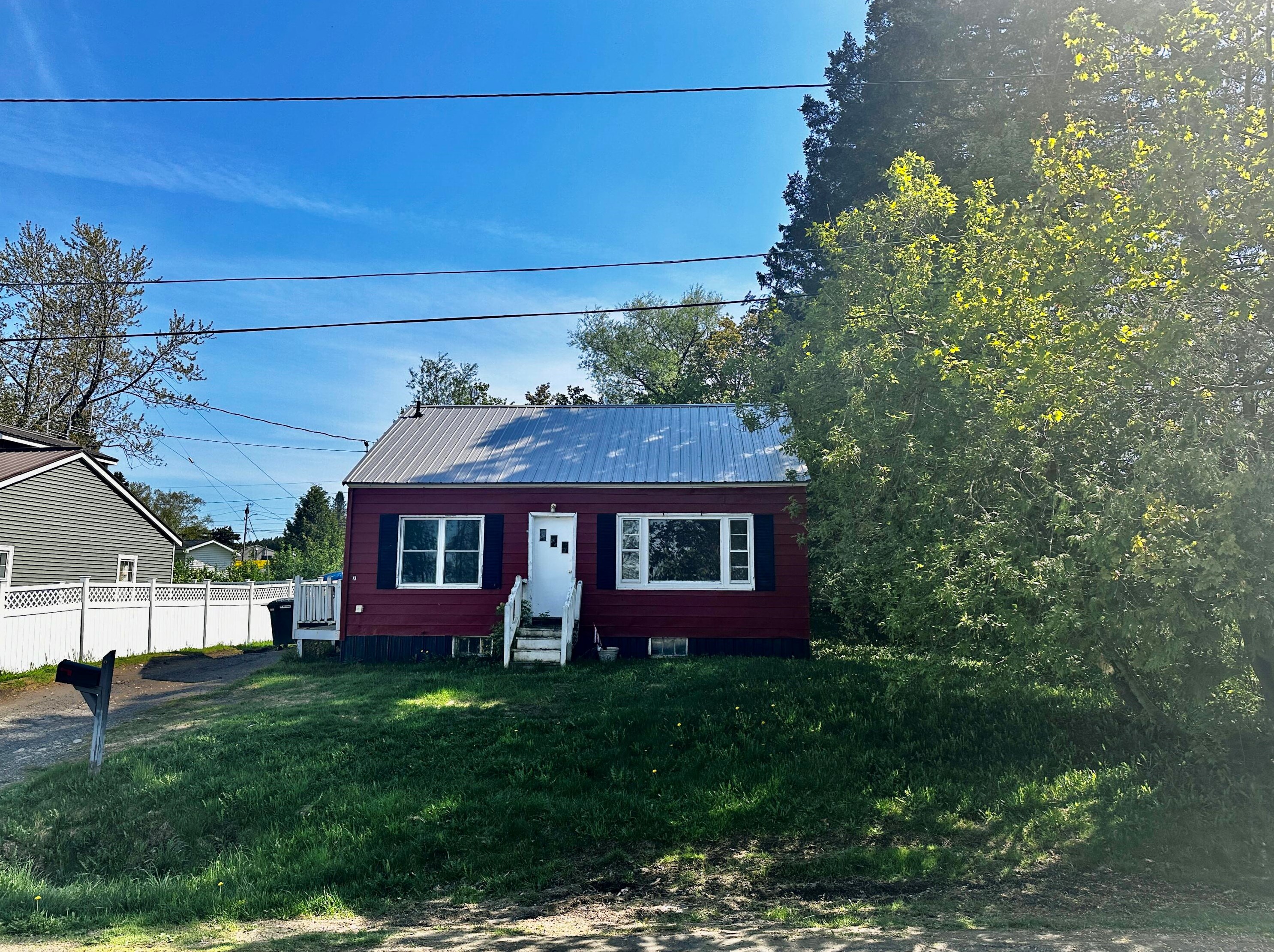 7 School Ave, Limestone, ME 04750 exterior