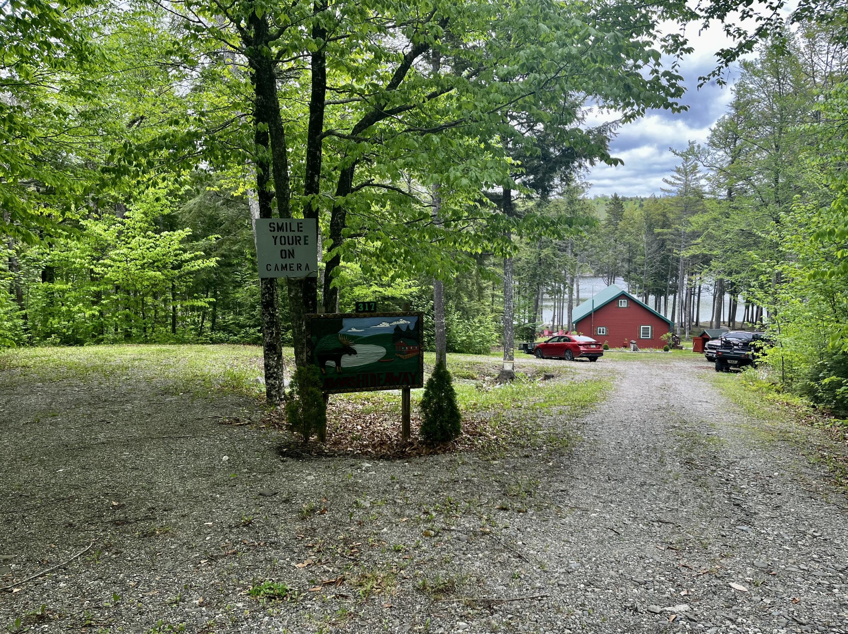 317 Pug Lakes Rd, Lakeville, ME 04487 exterior