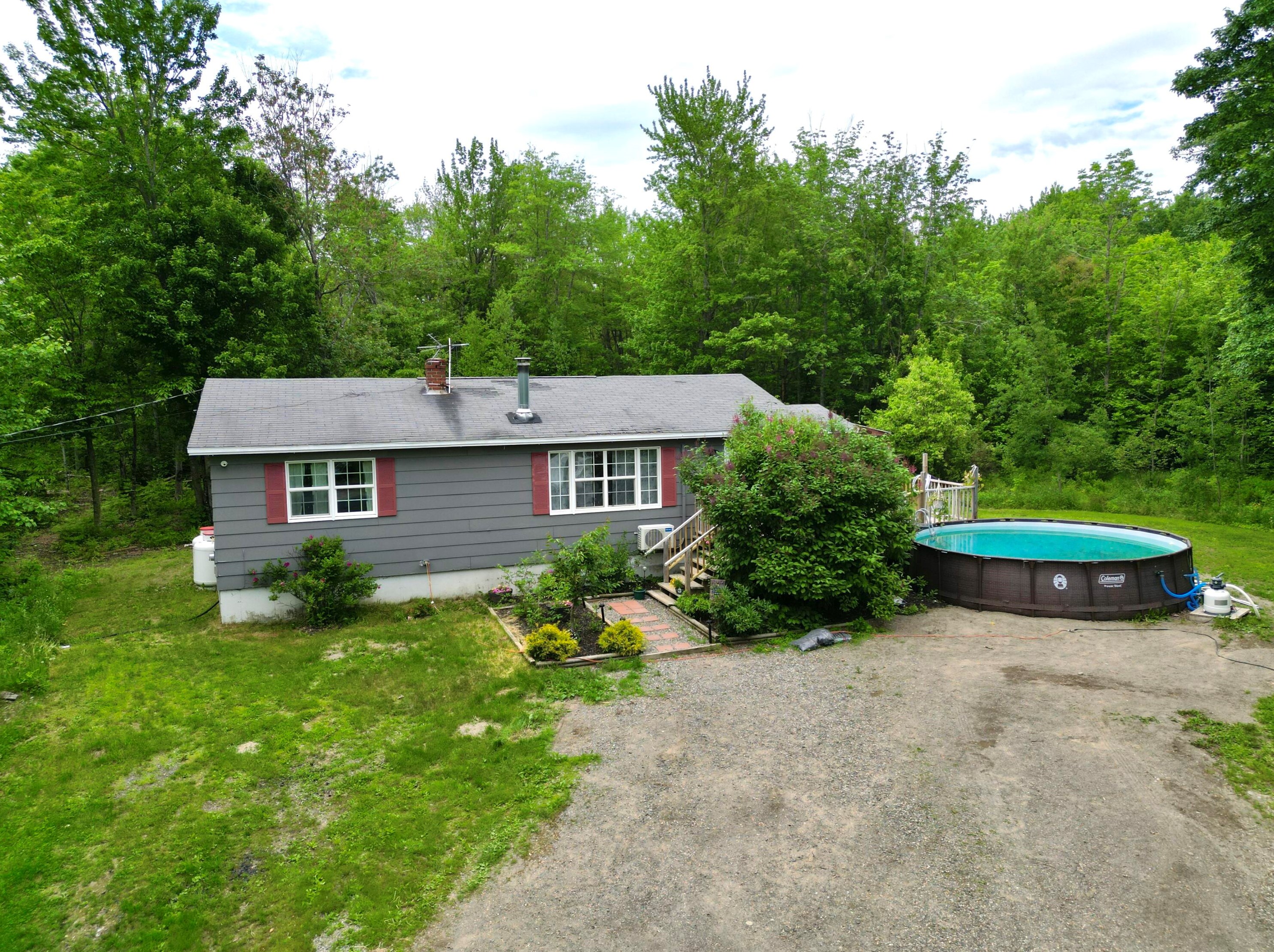 654 Old Town Rd, Hudson, ME 04449 exterior