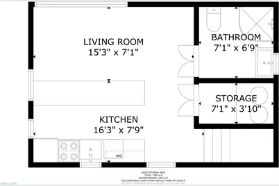 167 ''camp'' Town Farm Road, Anson, ME 04958 - Photo 18