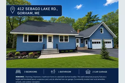 412 Sebago Lake Road, Gorham, ME 04038 - Photo 2