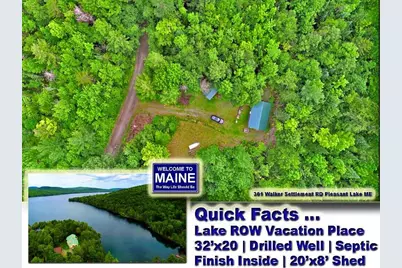 301 Walker Settlement Road, Island Falls, ME 04747 - Photo 1