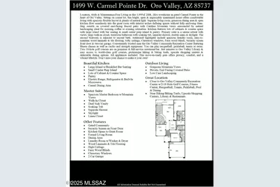 1499 W Carmel Pointe Drive, Oro Valley, AZ 85737 - Photo 24