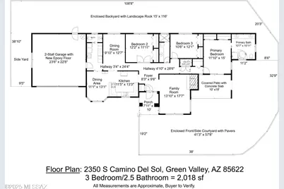 2350 S Camino Del Sol, Green Valley, AZ 85622 - Photo 6