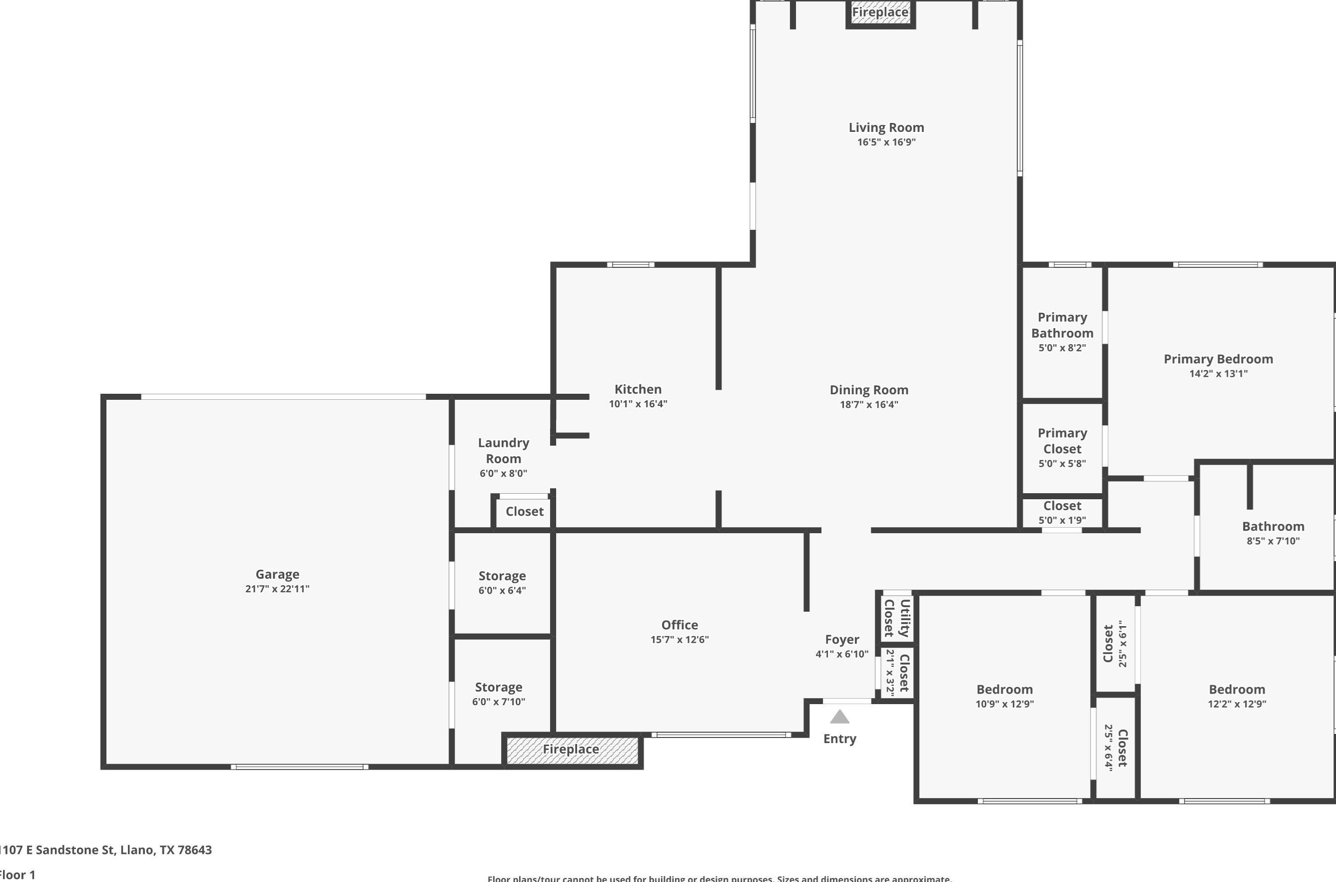 1107 Sandstone St, Sunrise Beach TX  78643-2426 exterior