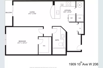 1909 10th Avenue W #206, Seattle, WA 98119 - Photo 26