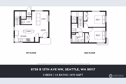 8736 B 13th Avenue NW, Seattle, WA 98117 - Photo 14