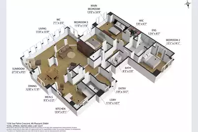 1536 Sea Palms Crescent, Mount Pleasant, SC 29464 - Photo 38