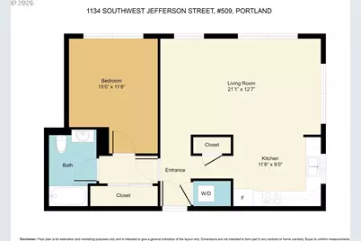 1134 SW Jefferson St #509, Portland, OR 97201 - Photo 26