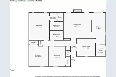 360 Stagecoach Way, Martinez, GA 30907 - Photo 28
