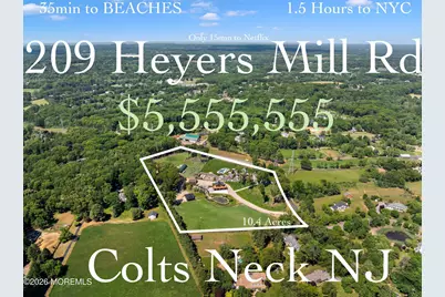 209 Heyers Mill Road, Colts Neck Township, NJ 07722 - Photo 1